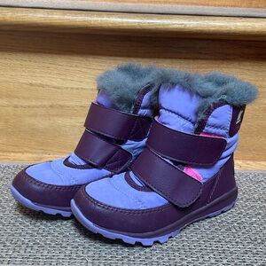Sorel warm boots girls size 11.0